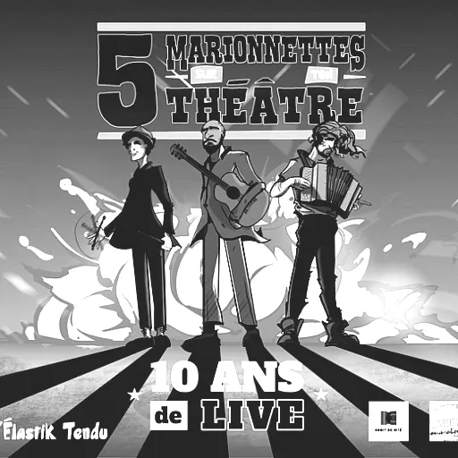 5 Marionnettes Sur Ton Théâtre