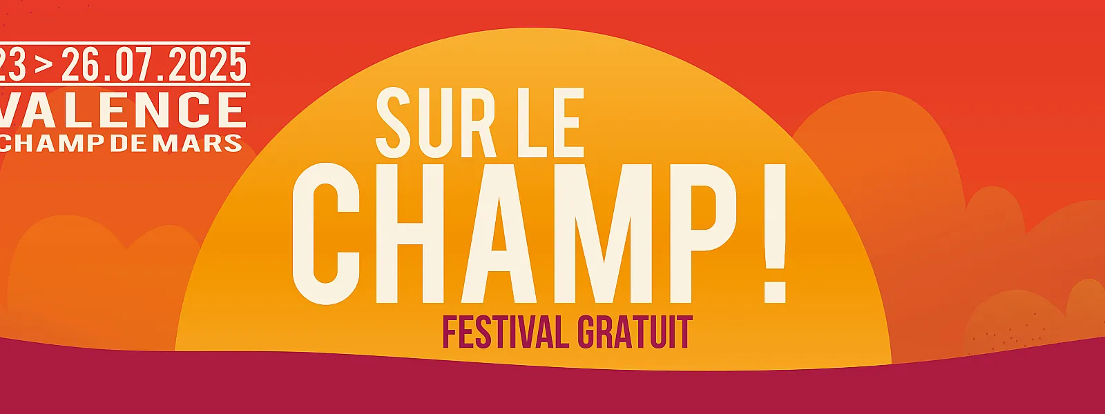 Festival Sur le champ 2025