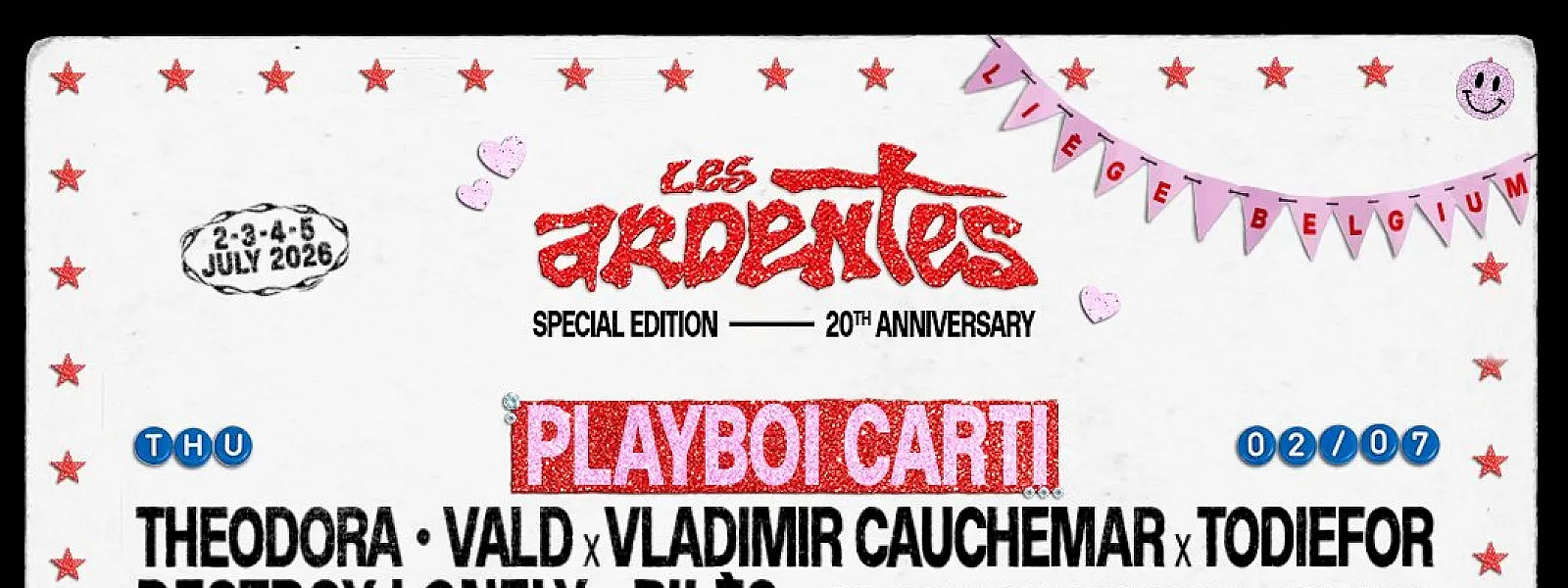 Les Ardentes 2026