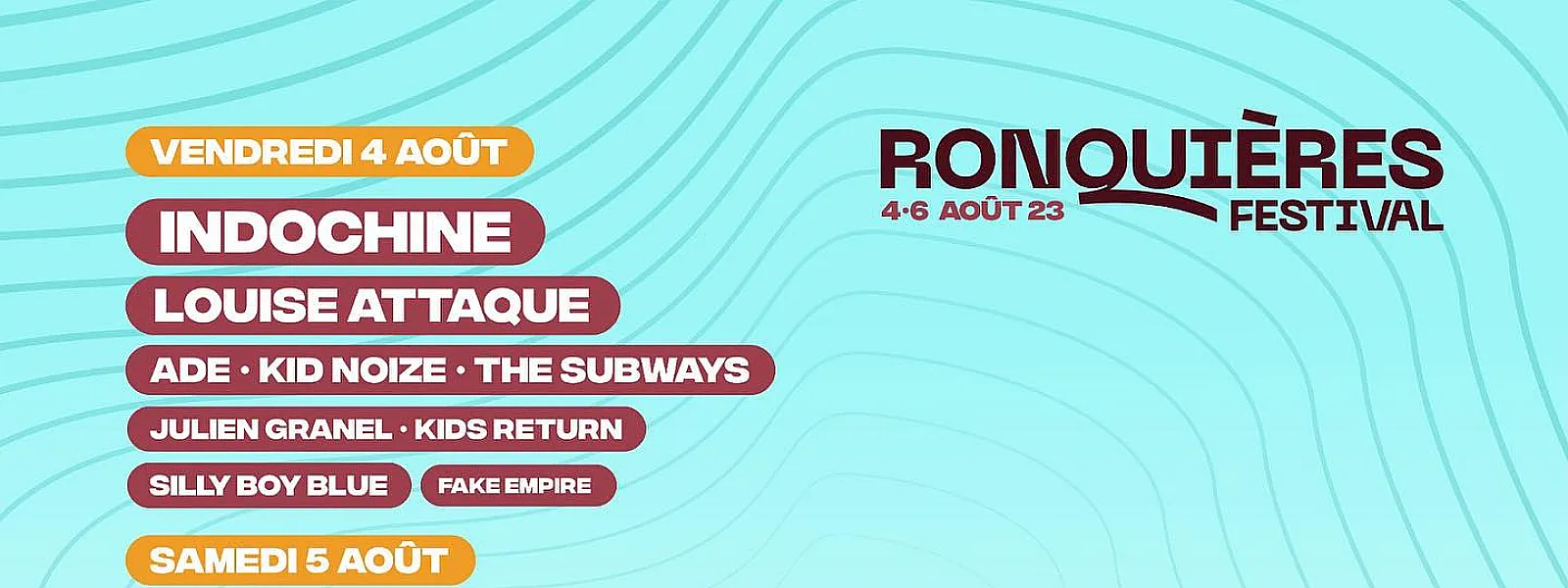 Ronquières festival 2023