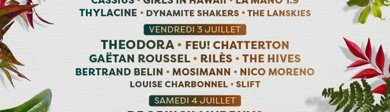 Festival Beauregard 2026