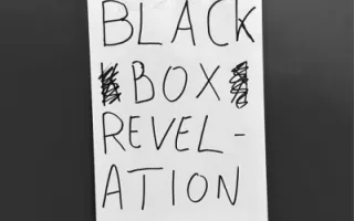 The Black Box Revelation