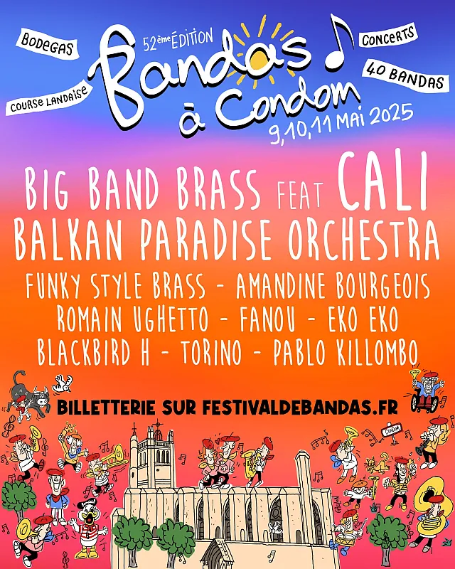 Bandas à Condom 2025