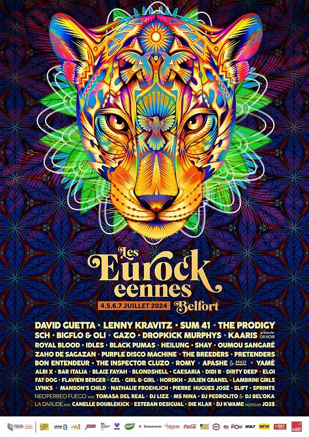 Eurockéennes de Belfort 2024 Eurockéennes de Belfort 2024