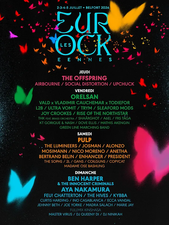 Eurockéennes de Belfort 2026