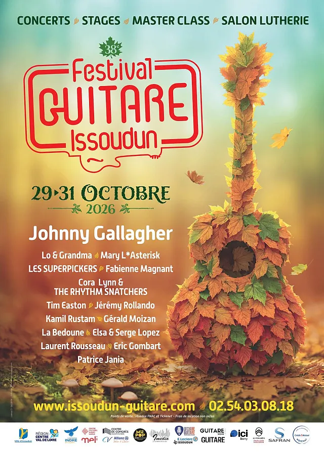 Festival Guitare Issoudun 2026