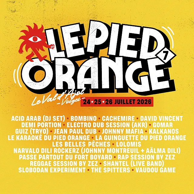 Le Pied Orange 2026