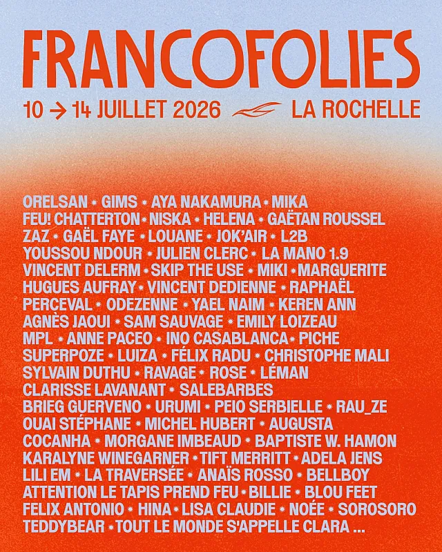 Les Francofolies 2026