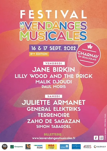 Les Vendanges Musicales 2022