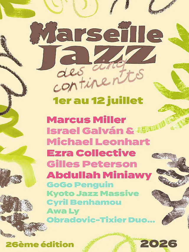 Marseille Jazz des cinq continents 2026