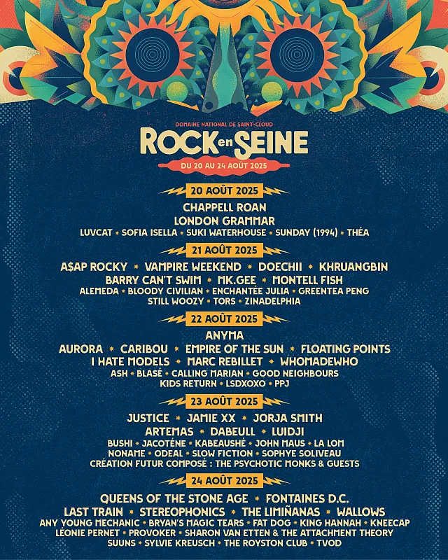 Rock en Seine 2025
