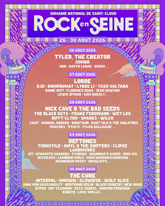 Rock en Seine 2026 Rock en Seine 2026
