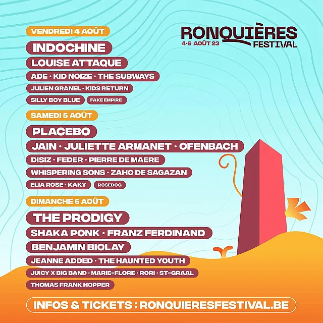 Ronquières festival 2023