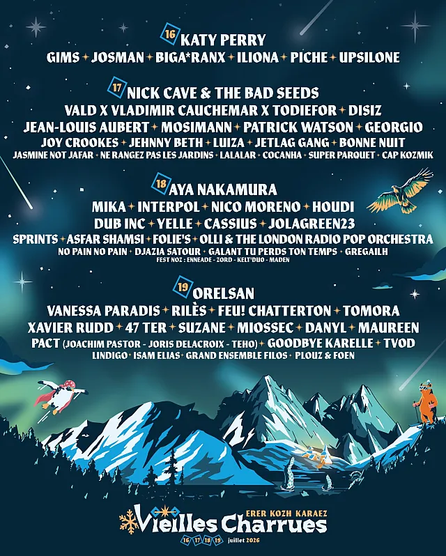 Vieilles Charrues 2026