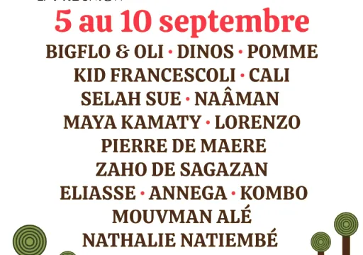 Francofolies de La Réunion 2023