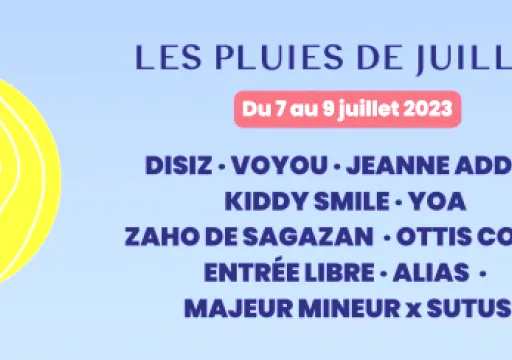 Les Pluies de Juillet 2023