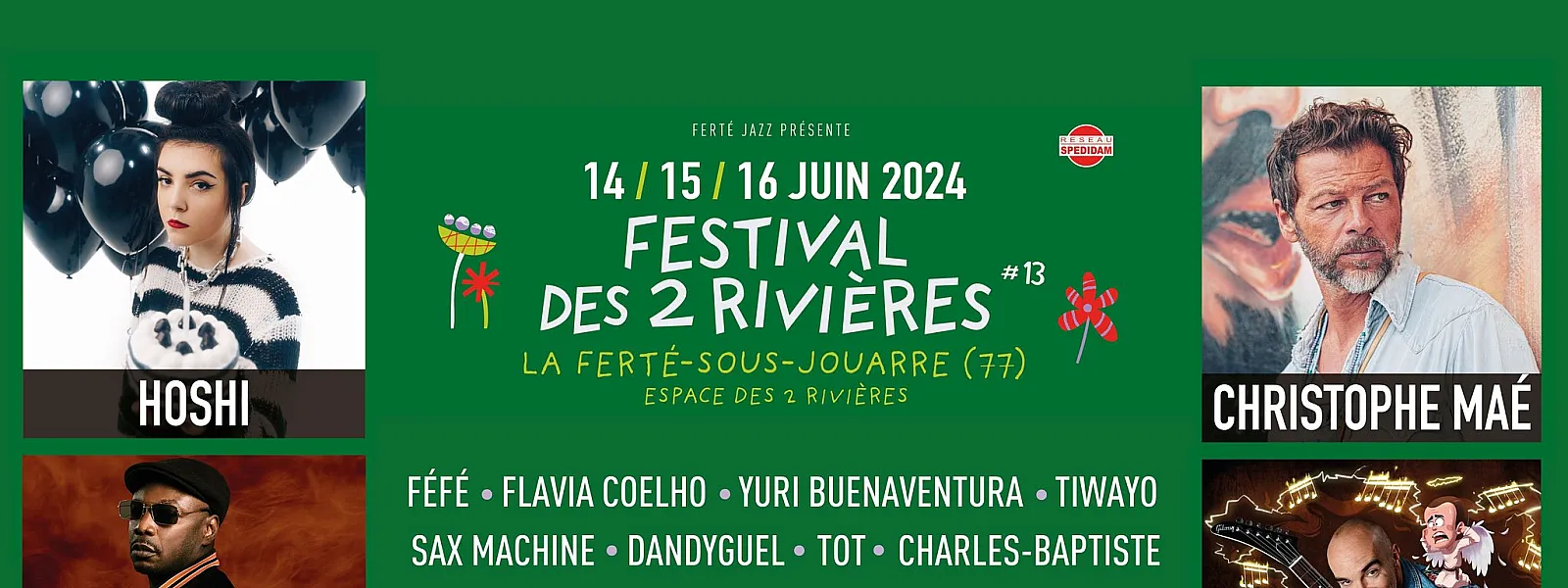 Festival des 2 rivières 2024 Festival des 2 rivières 2024