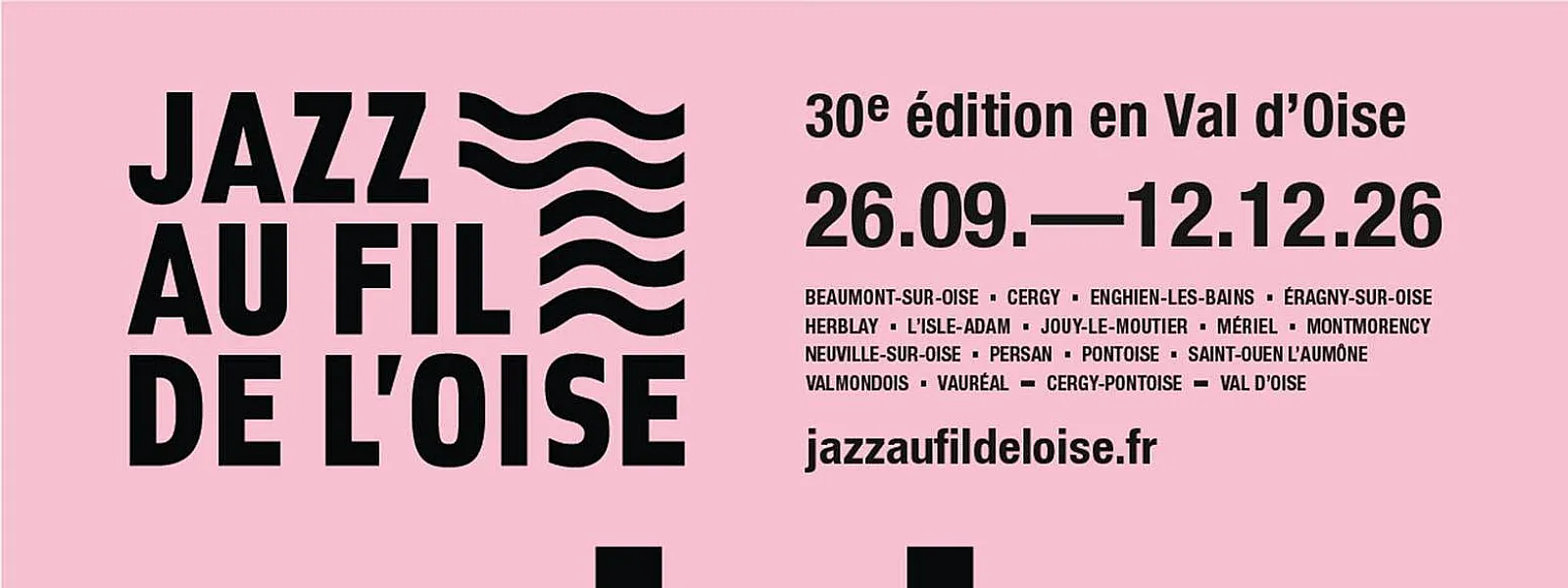 Jazz au fil de l'Oise 2026 Jazz au fil de l'Oise 2026