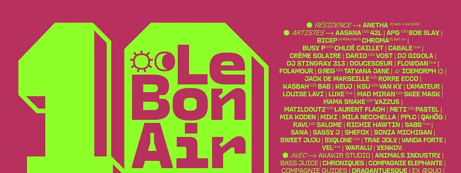 Le Bon Air 2025