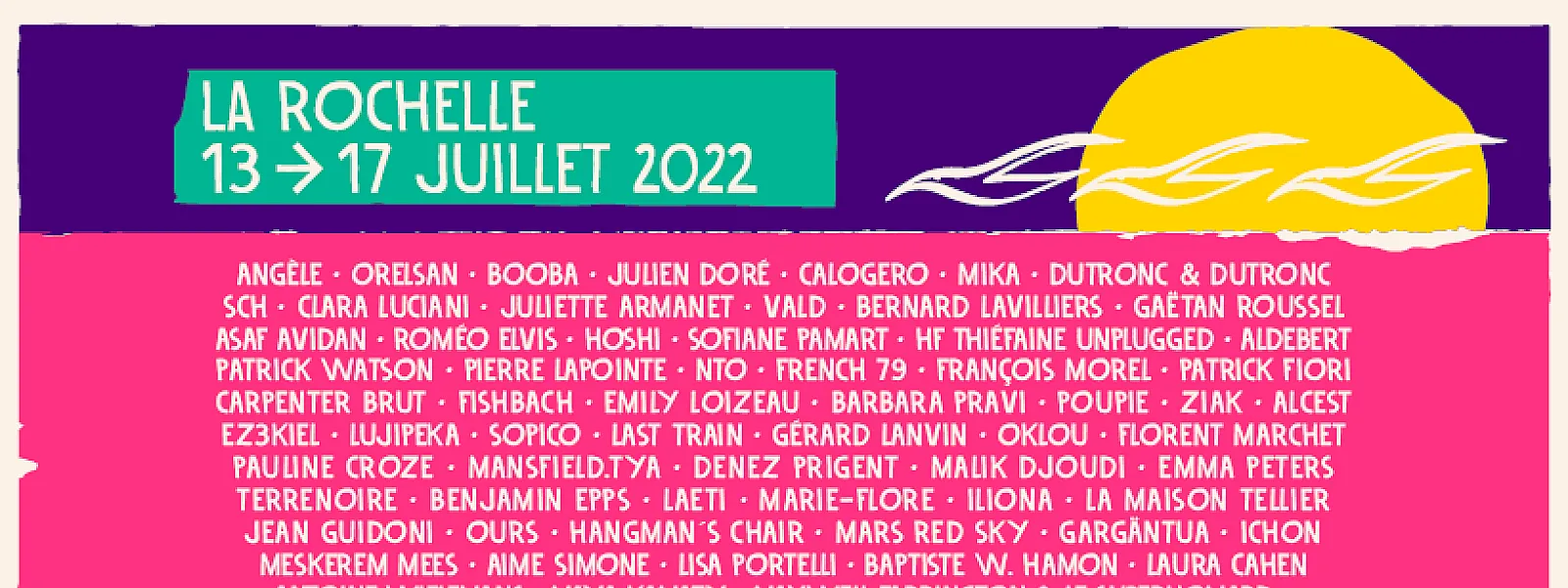 Les Francofolies 2022 Les Francofolies 2022