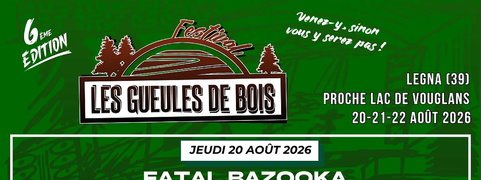 Les Gueules de Bois 2026