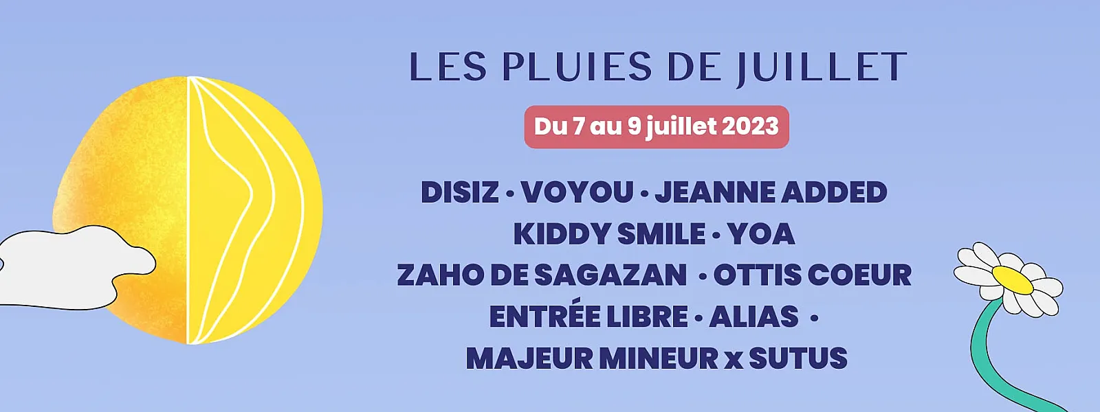 Les Pluies de Juillet 2023 Les Pluies de Juillet 2023