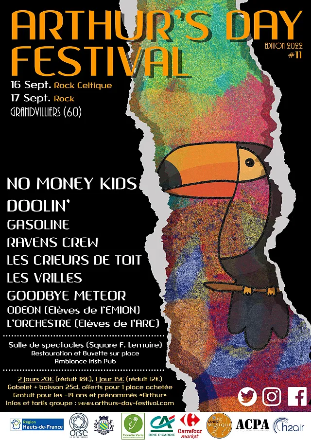 Arthur’s Day Festival 2022 Arthur’s Day Festival 2022