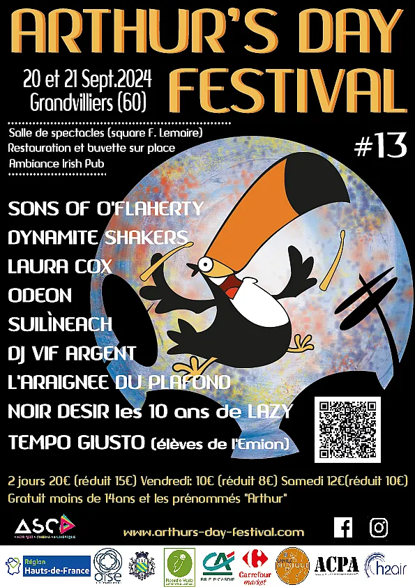 Arthur’s Day Festival 2024 Arthur’s Day Festival 2024