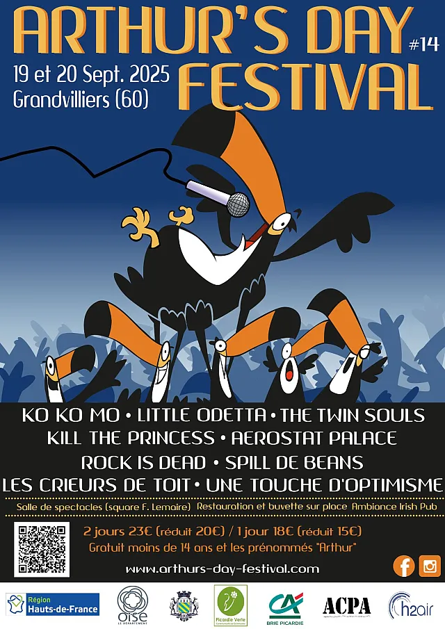 Arthur’s Day Festival 2025