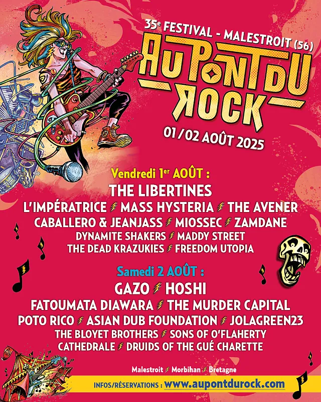 Au Pont du Rock 2025 Au Pont du Rock 2025