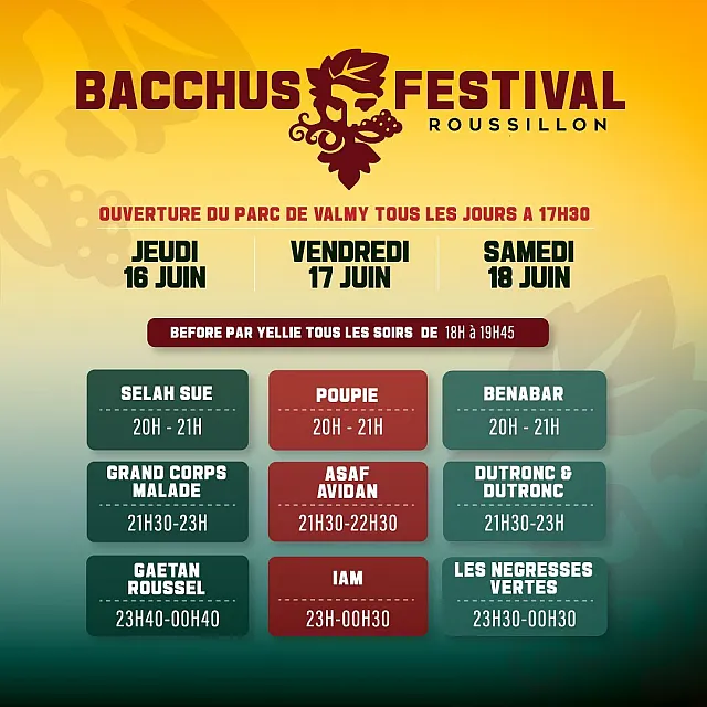 Bacchus Festival 2022