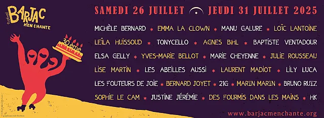 Barjac m'en chante 2025 Barjac m'en chante 2025