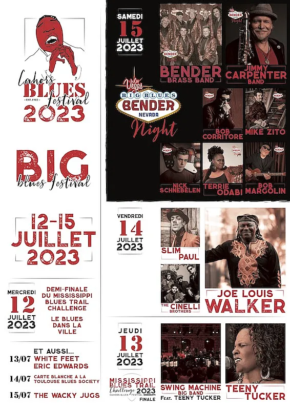 Cahors Blues Festival 2023 Cahors Blues Festival 2023