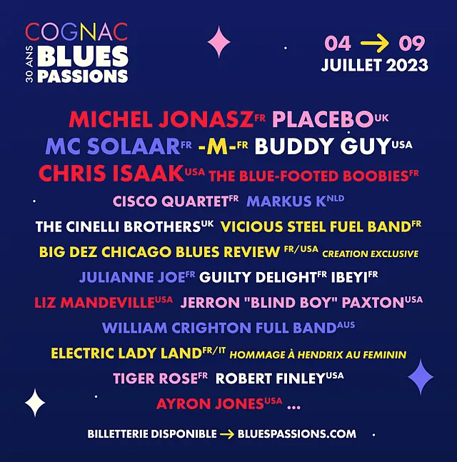 Cognac Blues Passion 2023