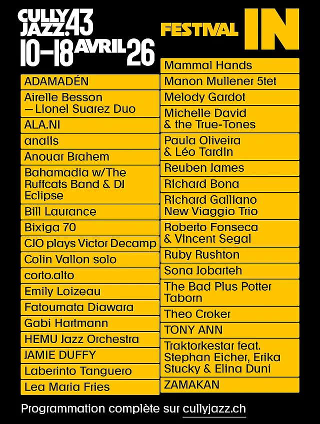 Cully Jazz Festival 2026