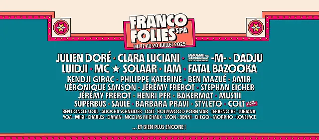 Francofolies de Spa 2025