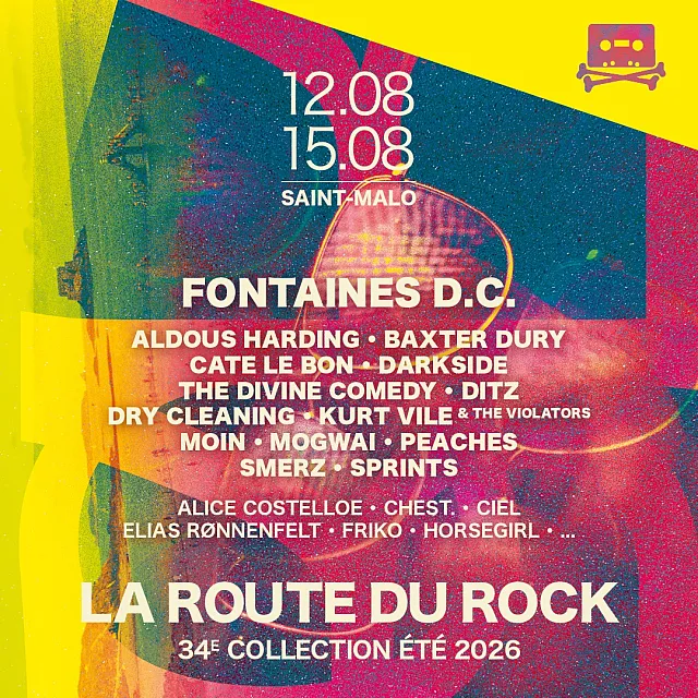La Route du Rock 2026 La Route du Rock 2026
