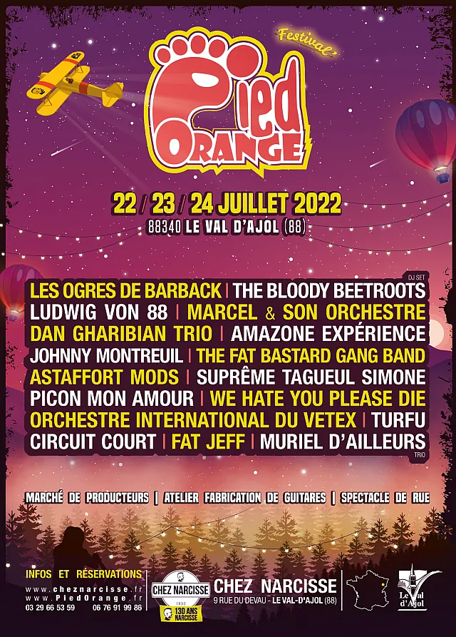 Le Pied Orange 2022 Le Pied Orange 2022