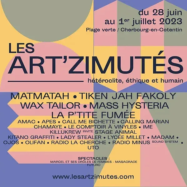 Les Art'Zimutés 2023 Les Art'Zimutés 2023