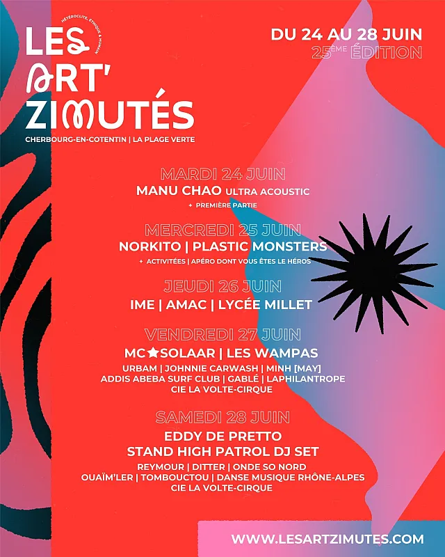 Les Art'Zimutés 2025 Les Art'Zimutés 2025