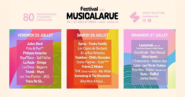 Musicalarue 2025 Musicalarue 2025