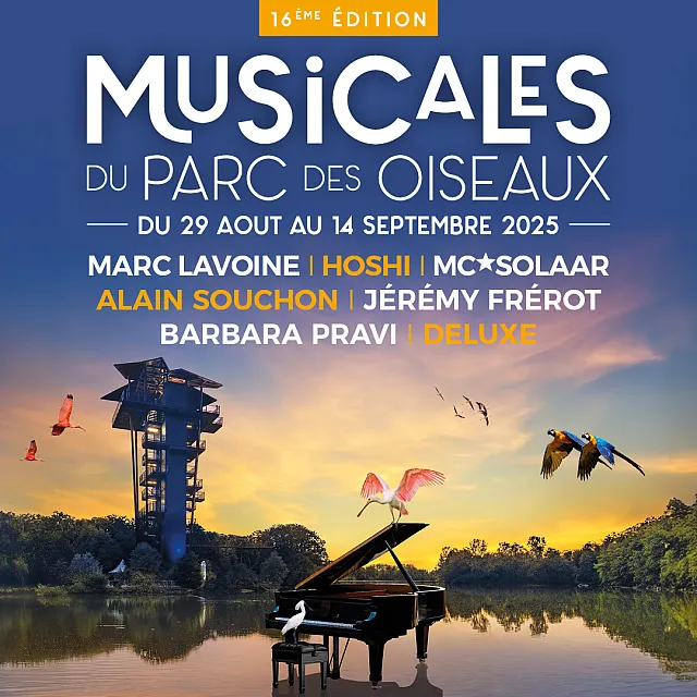 Musicales du Parc des Oiseaux 2025 Musicales du Parc des Oiseaux 2025
