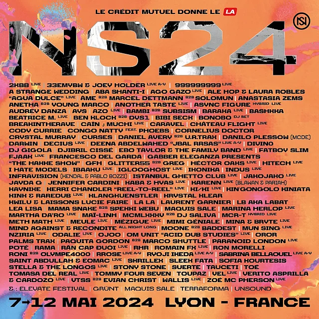 Nuits sonores 2024 Nuits sonores 2024