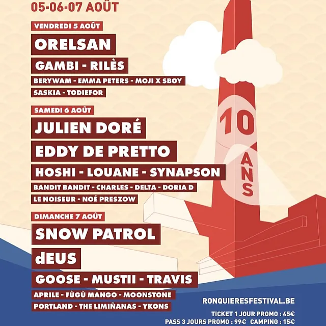 Ronquières festival 2022