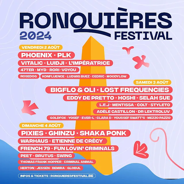 Ronquières festival 2024