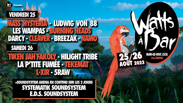 Watts à Bar 2023 Watts à Bar 2023