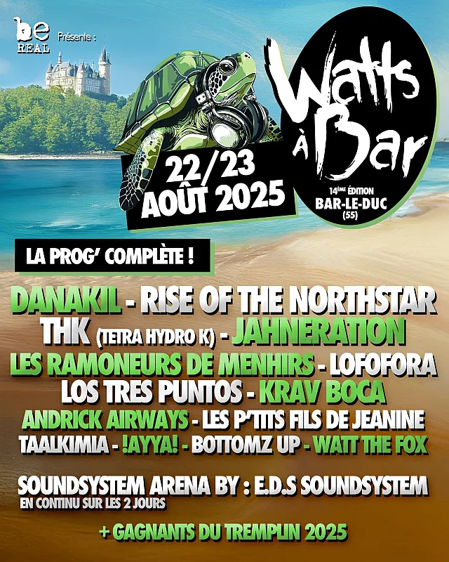 Watts à Bar 2025 Watts à Bar 2025