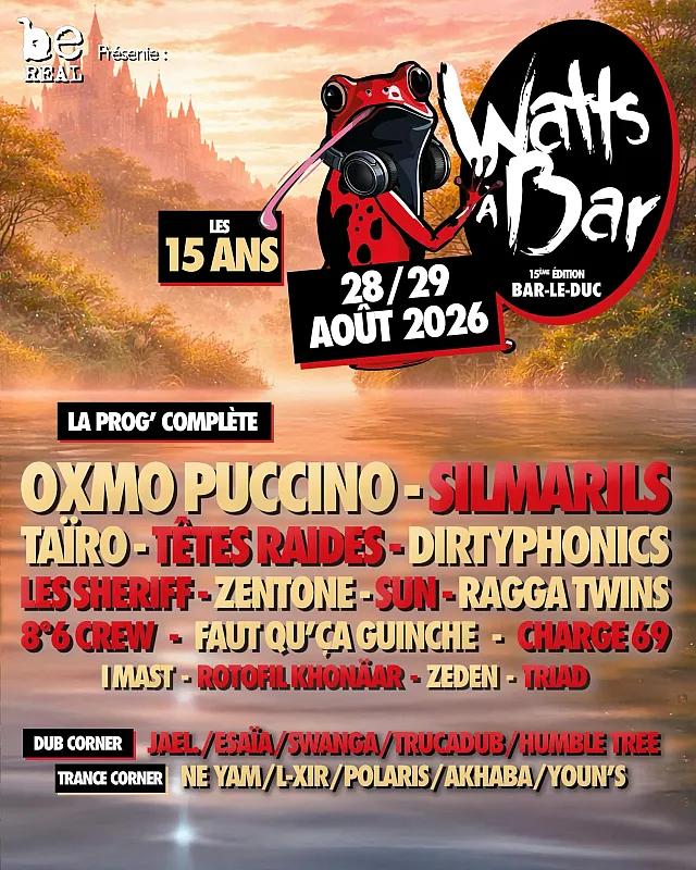Watts à Bar 2026 Watts à Bar 2026