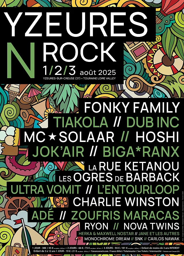 Yzeures'n'Rock 2025 Yzeures'n'Rock 2025