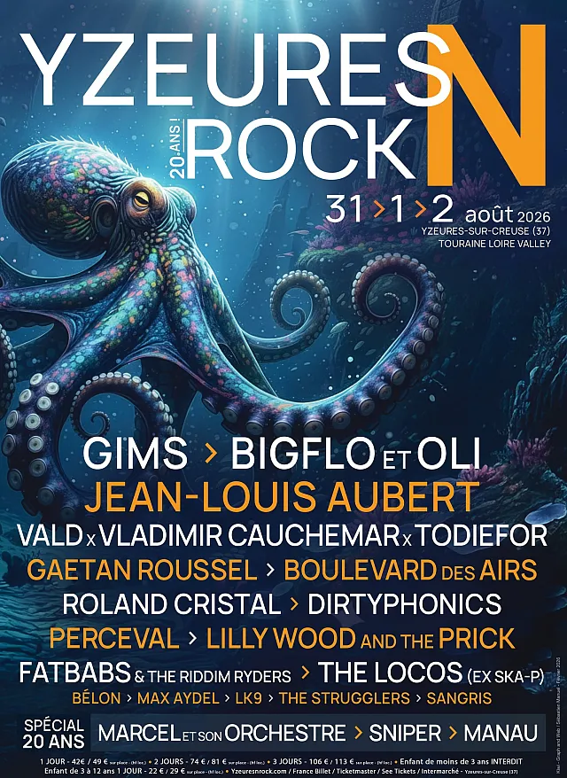 Yzeures'n'Rock 2026 Yzeures'n'Rock 2026